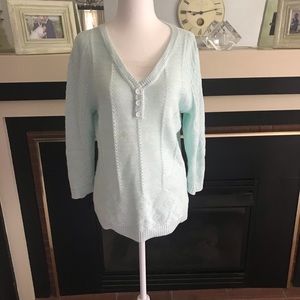 Light sage pullover sweater